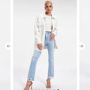 Good American Good Curve Straight Jeans